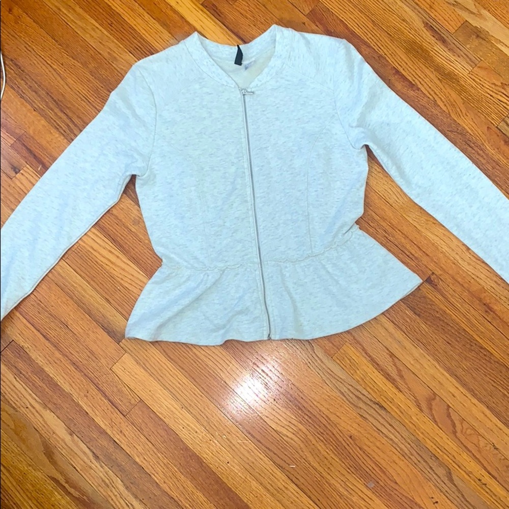 H&M peplum sweater